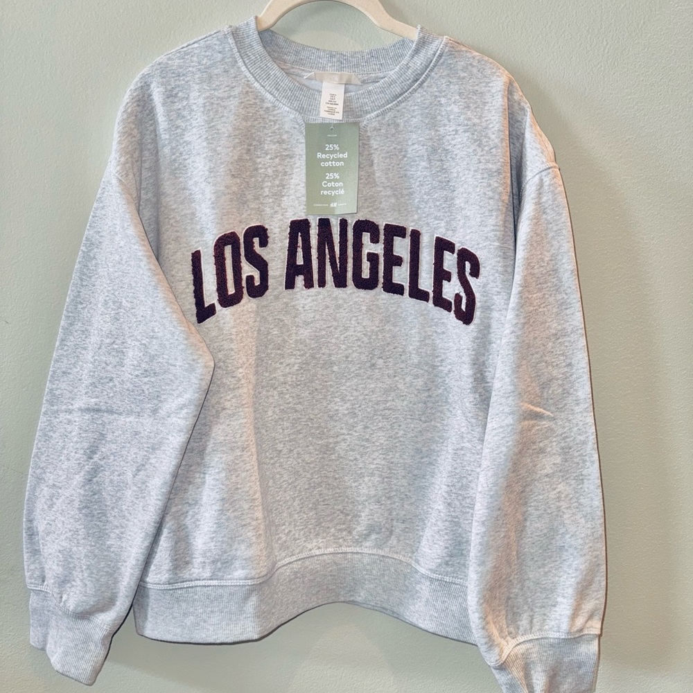 NWT H&M Los Angeles Sweatshirt Small